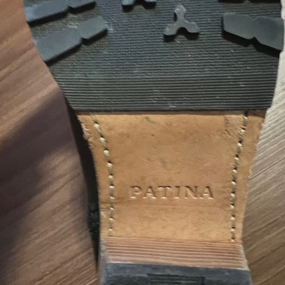 Black Leather Ankle Boots - Picture 5 of 6